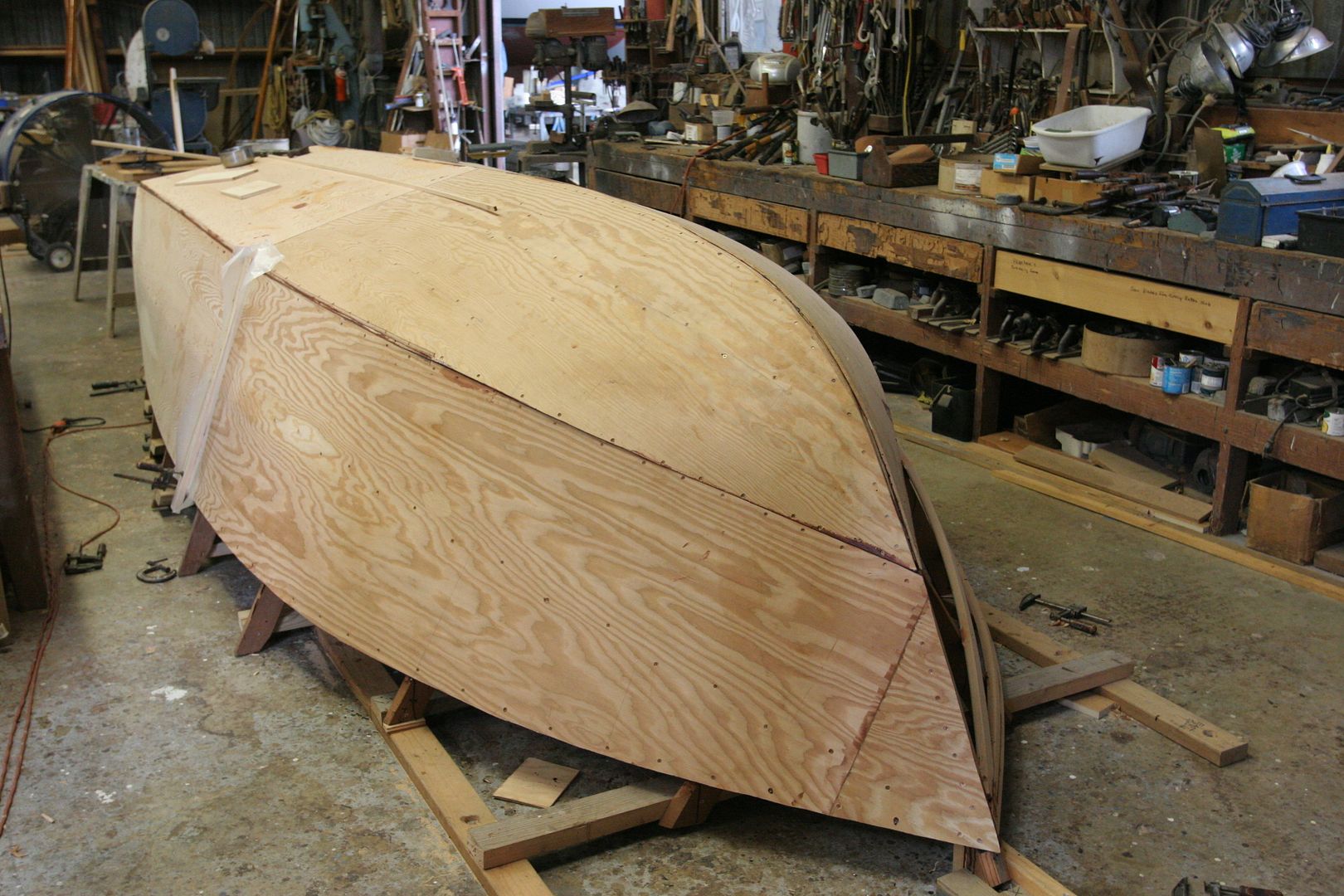 Building A Luzier Outboard Skiff Designed By George Luzier Sarasota Florida The